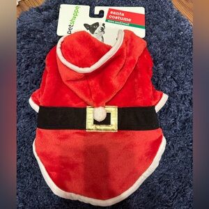 NWT Dog Santa Costume XS/S